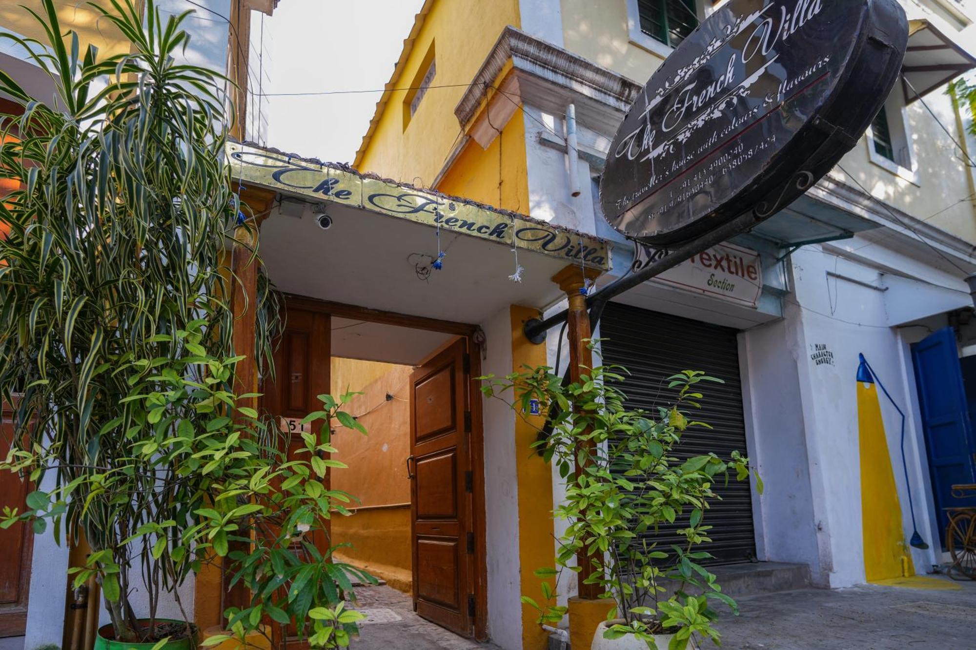 French Villa Puducherry Exterior foto